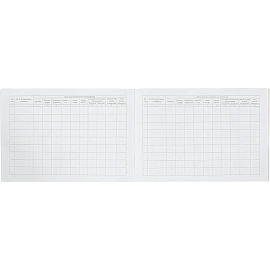 Журнал медицинского осмотра сотрудников форма КЖ 634 (20 листов, скрепка, обложка картон)