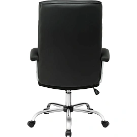 Кресло для руководителя Easy Chair 586 TPU чёрное (экокожа, металл)