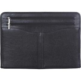 Сумка-папка деловая Алекс Гамма из искусственной кожи черного цвета (118/м) фото Сумка-папка деловая Алекс Гамма из искусственной кожи черного цвета (118/м)