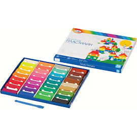 Пластилин классический Гамма 36 цветов 720 грамм фото Пластилин классический Гамма 36 цветов 720 грамм