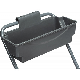 Тележка уборочная одноведерная 25л отжим, контейнер, мет.каркас ТК722