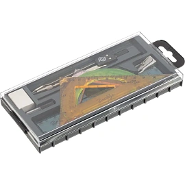 Готовальня Глобус Junior (корпус серебристый, НЧ9-30-60)