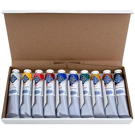 Краски темперные Мастер-класс набор 10 цветов по 46 мл в тубах фото Краски темперные Мастер-класс набор 10 цветов по 46 мл в тубах