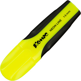 Маркер текстовыделитель Комус Neon Line 1-5мм желтый