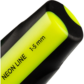 Маркер текстовыделитель Комус Neon Line 1-5мм желтый