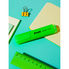 Текстовыделитель Комус Legend зеленый (толщина линии 1-5 мм)