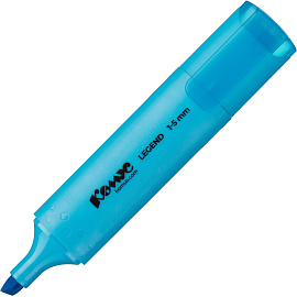 Текстовыделитель Комус Legend синий (толщина линии 1-5 мм)