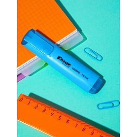 Текстовыделитель Комус Legend синий (толщина линии 1-5 мм)