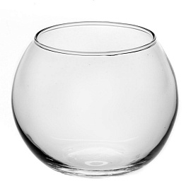 Ваза для цветов Pasabahce флора прозрачная (высота 10.3 см)