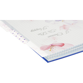 Разделитель листов пластиковый Attache Selection Flower dreams А5 3 листа по цветам (148x210 мм)