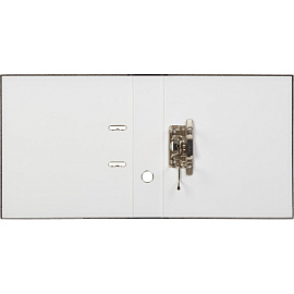 Папка-регистратор Attache 75 мм чёрная бумага с защитным уголком