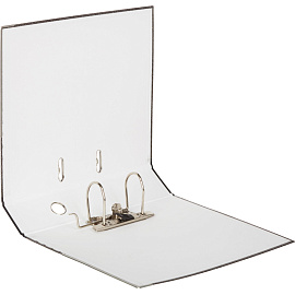 Папка-регистратор Attache 75 мм чёрная бумага с защитным уголком