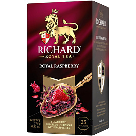Чай ягодный фруктовый Richard Royal Raspberry 25 сашет