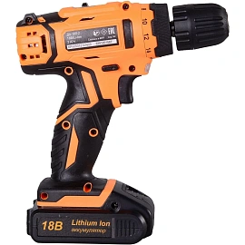 Дрель-шуруповерт аккумуляторная Вихрь ДА-18Л-2 (72/14/16)