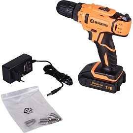 Дрель-шуруповерт аккумуляторная Вихрь ДА-18Л-2 (72/14/16)