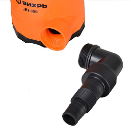 Насос дренажный для грязной воды Вихрь ДН-300 (68/2/6) фото Насос дренажный для грязной воды Вихрь ДН-300 (68/2/6)