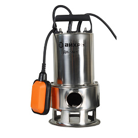 Насос дренажный для грязной воды Вихрь ДН-550Н (68/2/4) фото Насос дренажный для грязной воды Вихрь ДН-550Н (68/2/4)