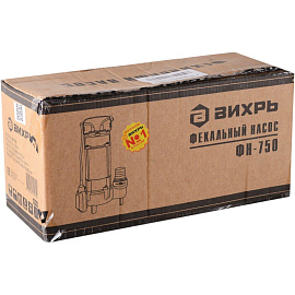 Насос фекальный Вихрь ФН-750 (68/5/3) фото Насос фекальный Вихрь ФН-750 (68/5/3)