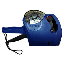 Этикет-пистолет однострочный Keyide MX5500 EOS красный (1х8 символов, 21.5х12 мм прямоугольная лента)