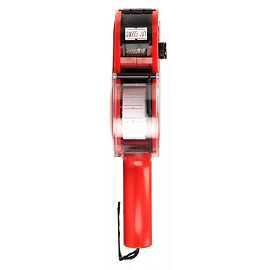 Этикет-пистолет однострочный Keyide MX5500 EOS красный (1х8 символов, 21.5х12 мм прямоугольная лента)