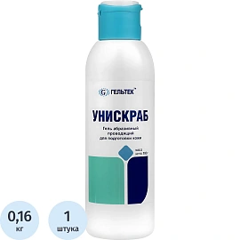 Гель для ЭКГ, ЭМГ, ЭЭГ Унискраб высокой вязкости цветной 160 г