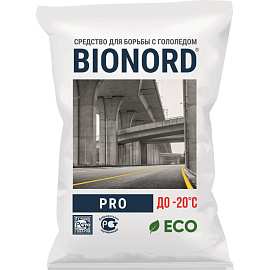 Реагент противогололедный Bionord Pro мешок 23 кг до -20°С