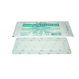 Пластырь-повязка Leiko plaster послеоперационная стерильная 25 х 10 см (50 штук в упаковке)