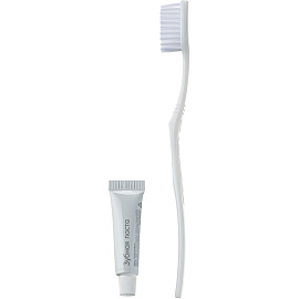 Набор зубной Comfort Line флоупак (зубная щётка, зубная паста, 300 штук в упаковке)