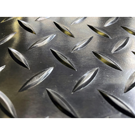 Покрытие напольное грязезащитное резиновое 100 см х 10 м черное