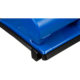 Дырокол Комус Vigor 6365 до 40 листов синий с линейкой фото Дырокол Комус Vigor 6365 до 40 листов синий с линейкой