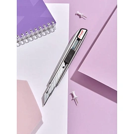 Нож универсальный Комус с фиксатором (ширина лезвия 9 мм)