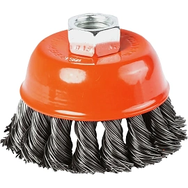 Корщетка для УШМ чашка витая проволока 75 мм Patriot (813010006)