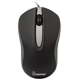 Мышь проводная Smartbuy One 329 черно-серая (SBM-329-KG)