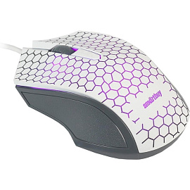 Мышь проводная Smartbuy ONE 334 белая (SBM-334-W)