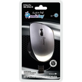Мышь беспроводная Smartbuy 309AG серебристая (SBM-309AG-SK)