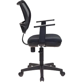 Кресло офисное Бюрократ CH 797 черное (сетка/ткань, пластик)