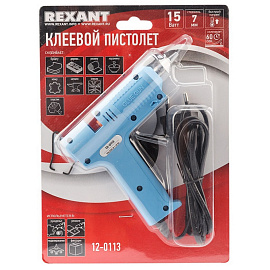 Клеевой пистолет сетевой Rexant (12-0113)