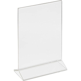 Подставка настольная для рекламных материалов вертикальная двусторонняя А4 Attache (8 штук в упаковке) фото Подставка настольная для рекламных материалов вертикальная двусторонняя А4 Attache (8 штук в упаковке)