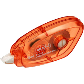 Корректирующая лента Attache 5 мм x 6 м с подкручивающимся механизмом