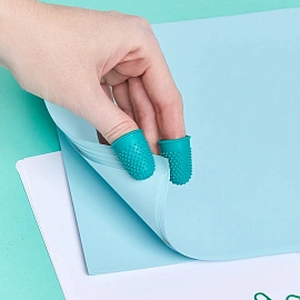 Напальчник для бумаги Attache диаметр 16 мм зеленый