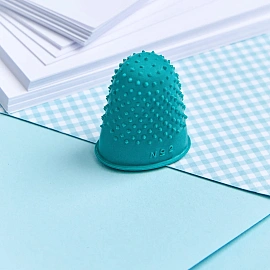 Напальчник для бумаги Attache диаметр 20 мм зеленый