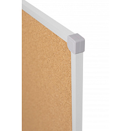 Доска пробковая 100х150 см Attache алюминиевая рама фото Доска пробковая 100х150 см Attache алюминиевая рама