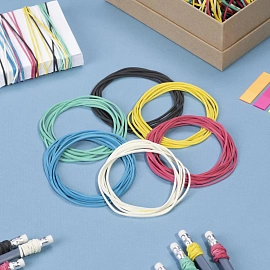 Резинка для денег Attache 200 г диаметр 60 мм цветная