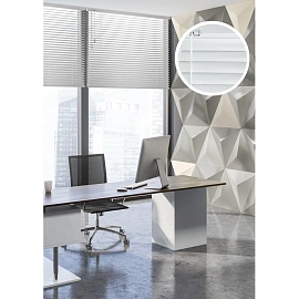 Жалюзи горизонтальные алюминиевые белые (80х160 см)