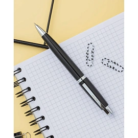 Ручка шариковая Attache Selection Charm цвет чернил синий, цвет корпуса черный