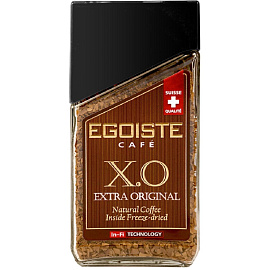 Кофе растворимый сублимированный Egoiste Extra Original 100 г (стеклянная банка)
