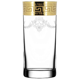 Набор стаканов Promsiz Барокко стеклянные 290 мл (6 штук в упаковке)