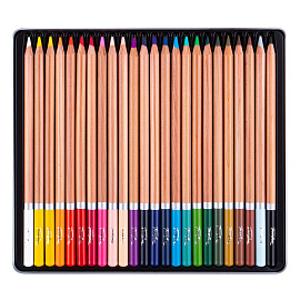 Карандаши акварельные Белые ночи круглые 24 цвета в наборе