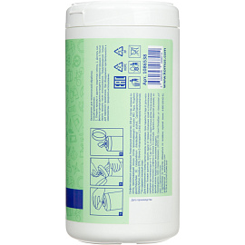 Салфетки влажные Luscan универсальные туба пластиковая (100 листов в пачке)