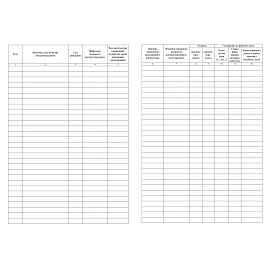 Журнал регистрации инструктажа по технике безопасности форма КЖ 1564 (32 листа, скрепка, обложка офсет)